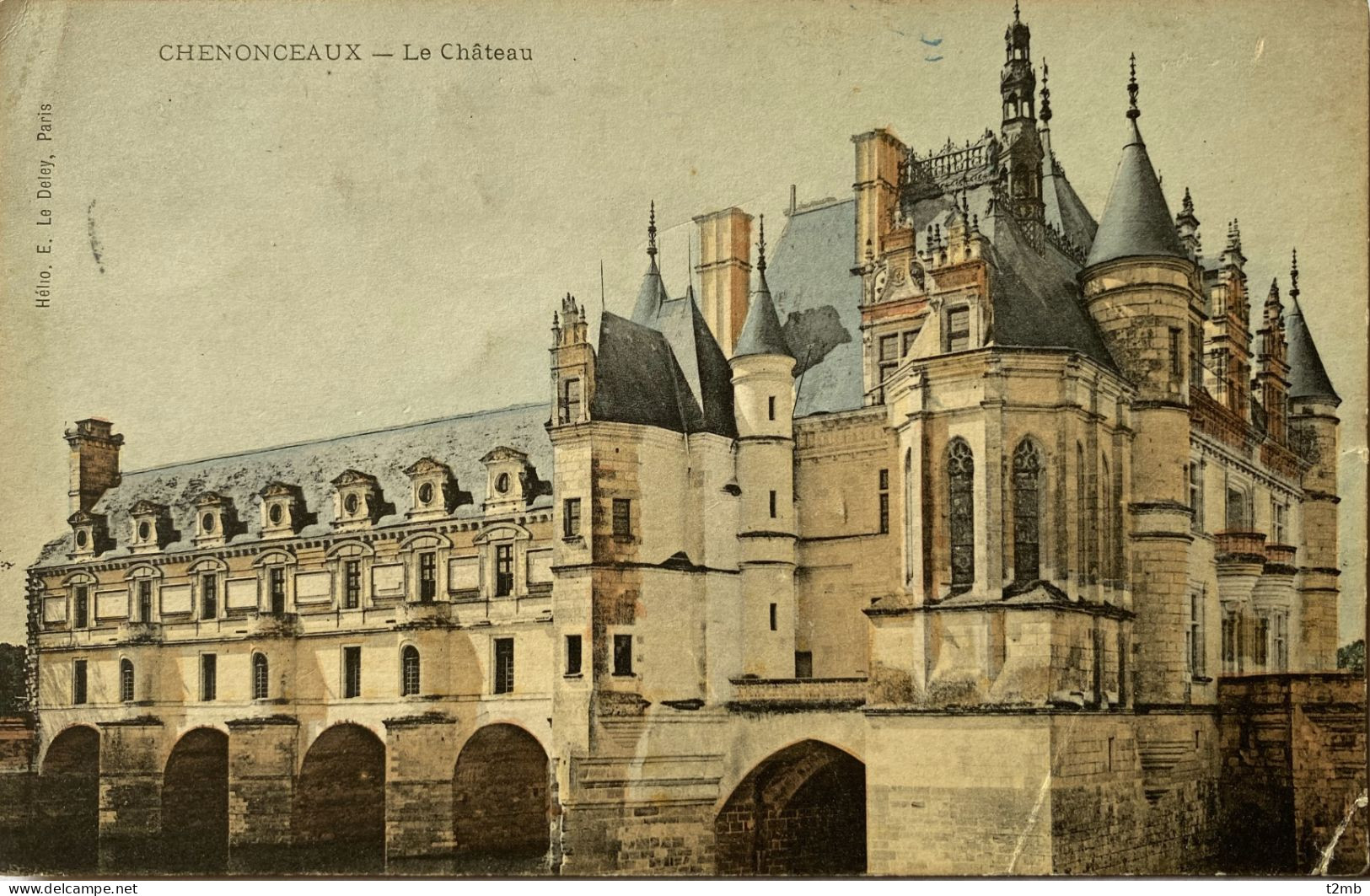 CPA CHENONCEAUX (Indre Et Loire) - Le Château - Chenonceaux