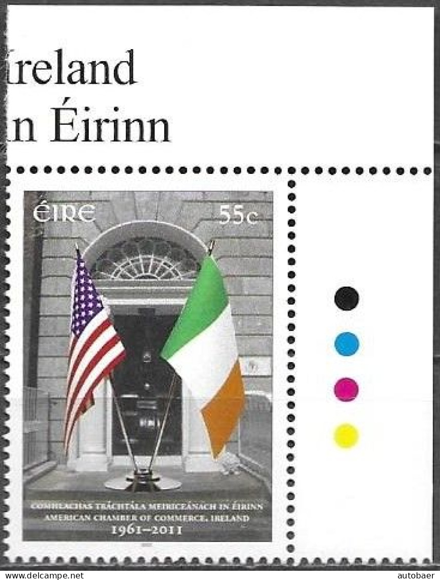 Irland Eire Ireland 2011 50 Years US Chamber Of Commerce Michel No 1961 MNH Postfrisch Neuf ** - Unused Stamps