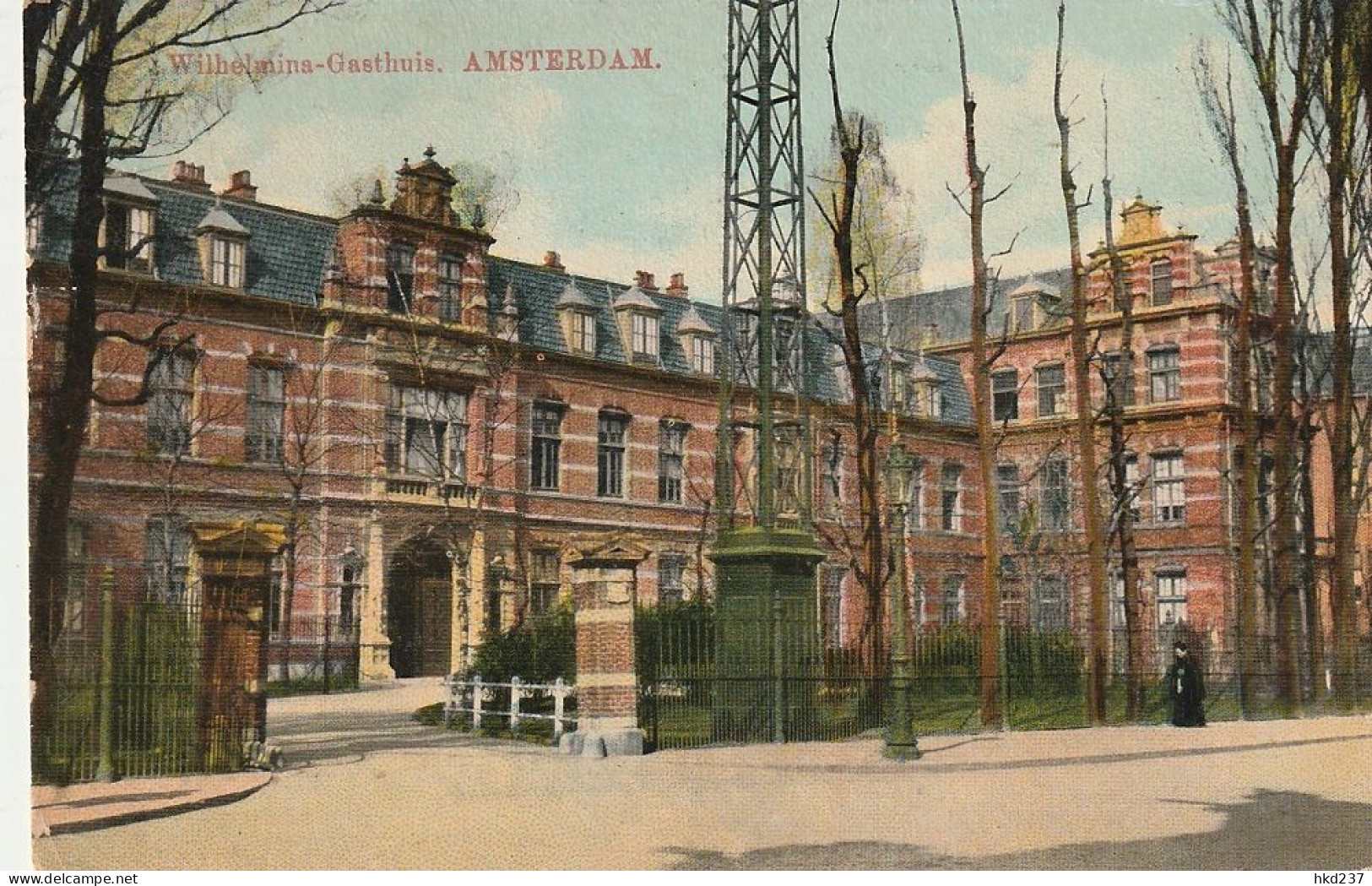 Amsterdam Wilhelmina-Gasthuis # 1911   3760 - Amsterdam