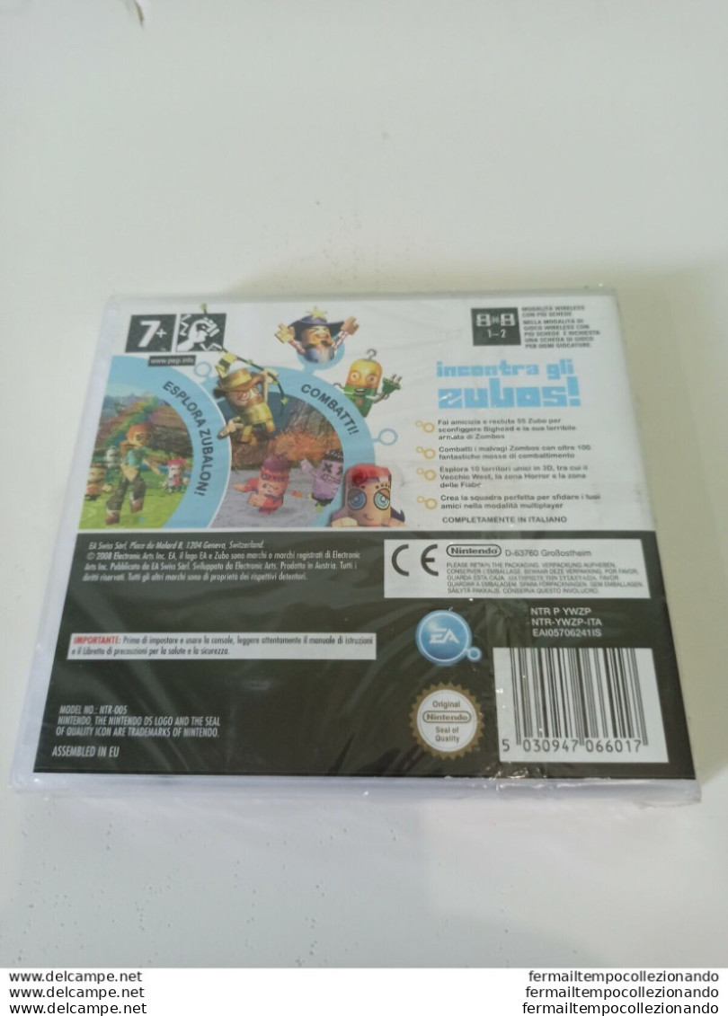 Be Gioco Nuovo Sigillato Nintendo Ds Incontra Gli Zulos - Nintendo DS