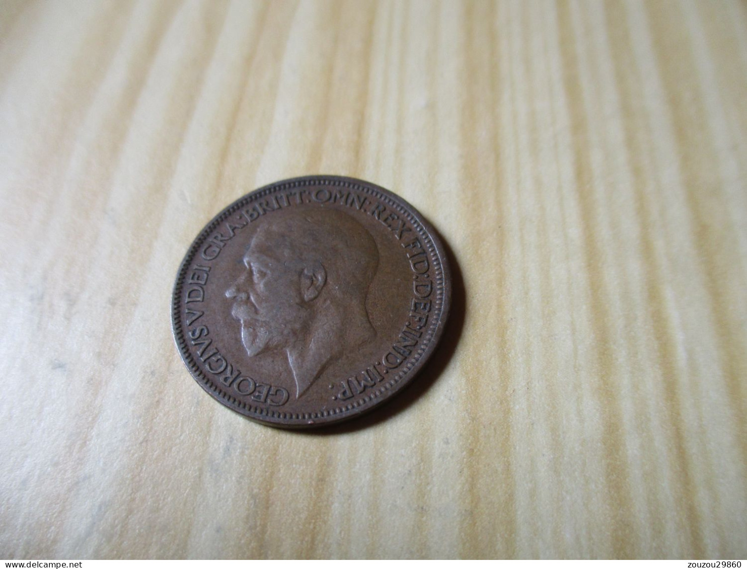 Grande-Bretagne - Half Penny George V 1927.N°815. - C. 1/2 Penny