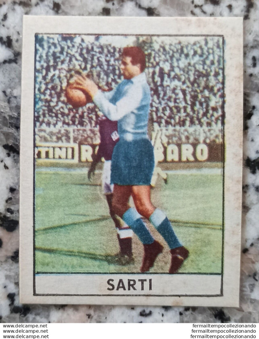 Bh Figurina Cartonata  Calcio Calciatore Sarti Inter Nuova Mai Attacata - Catalogues