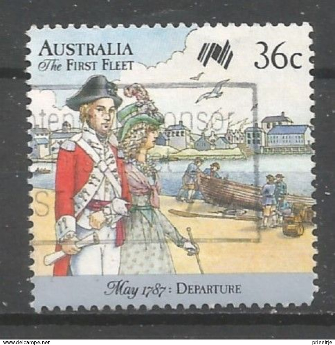 Australia 1987 The First Fleet Y.T. 1000 (0) - Usati