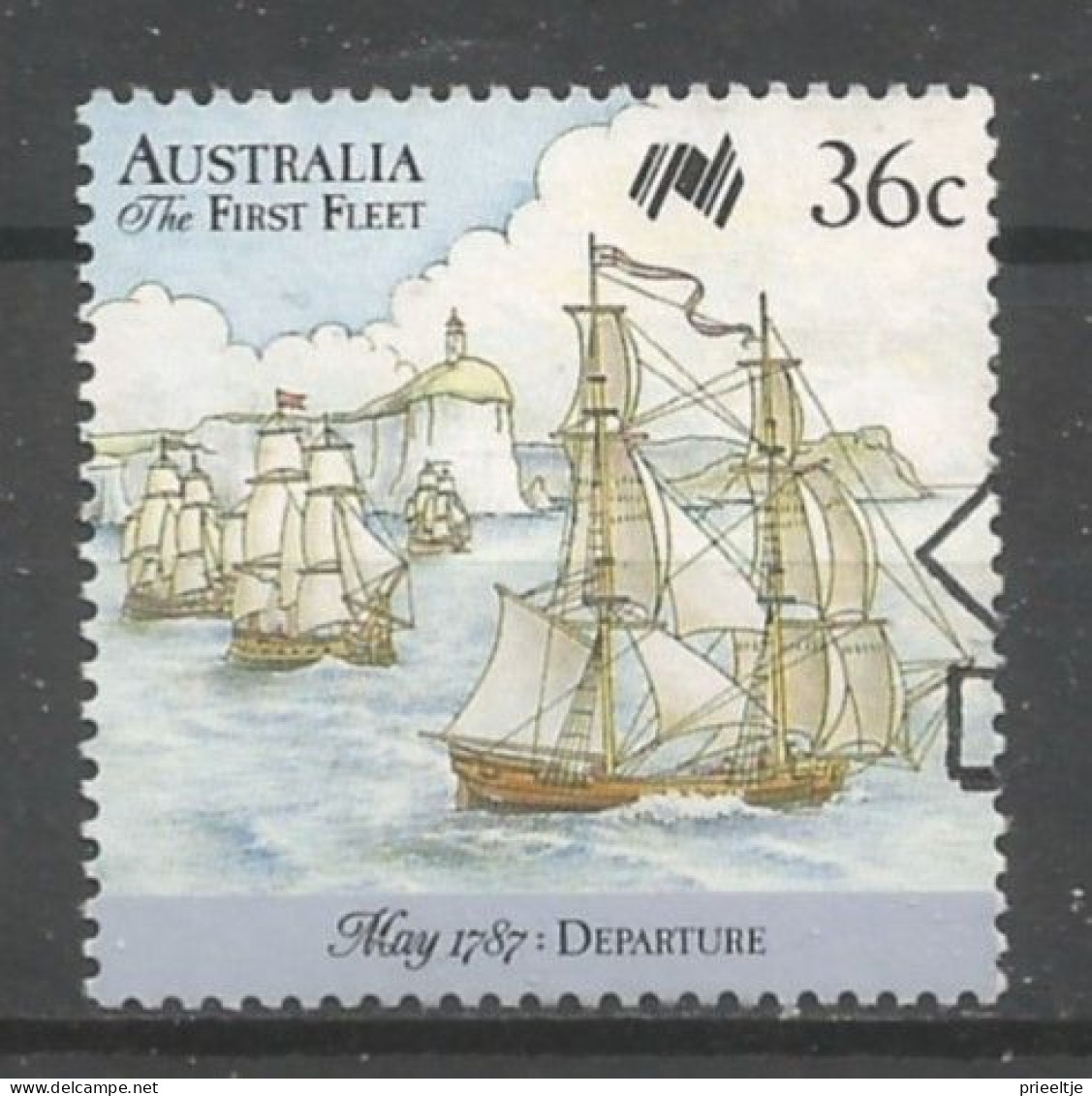 Australia 1987 The First Fleet Y.T. 1003 (0) - Used Stamps