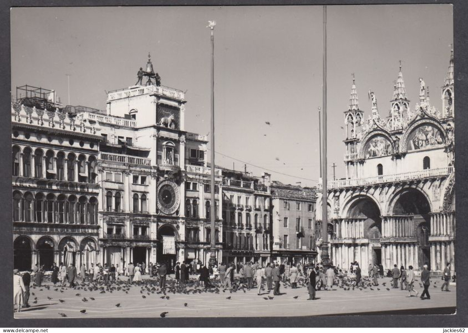 120556/ VENEZIA, Piazza San Marco, Torre Dell'Orologio - Venezia (Venedig)