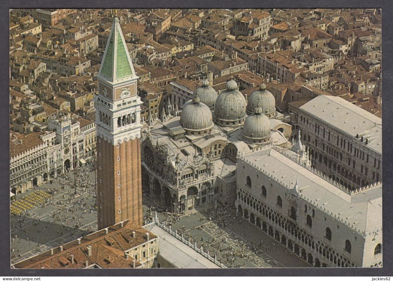 126852/ VENEZIA, Piazza San Marco, Veduta Aerea - Venezia (Venice)