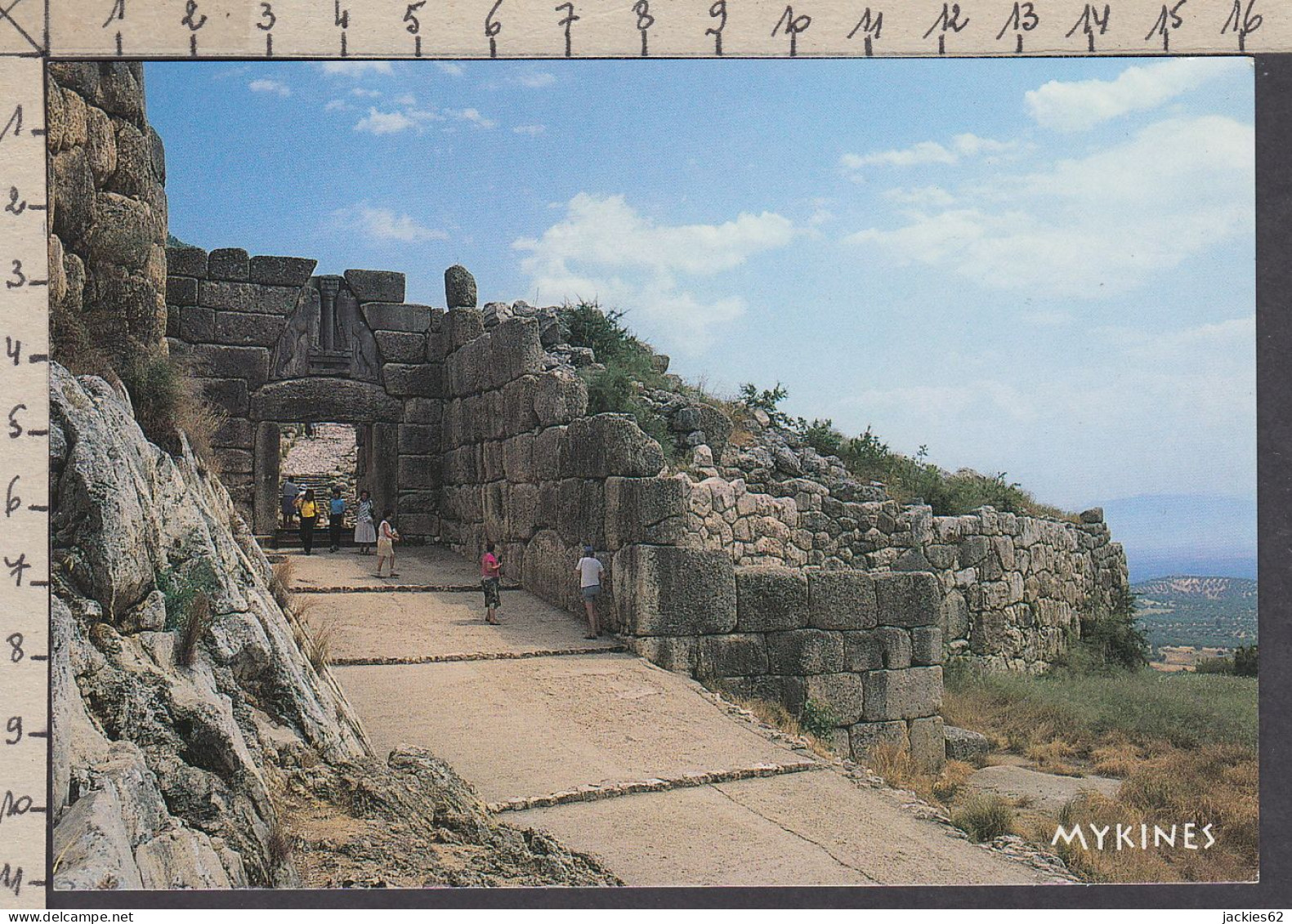 111762GF/ MYCENAE, Archaeological Site, The Lion Gate - Greece