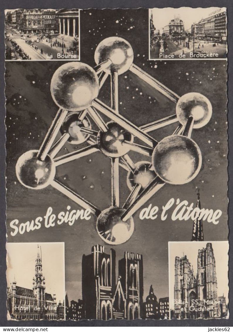 129246/ BRUXELLES, Sous Le Signe De L'atome - Panoramische Zichten, Meerdere Zichten