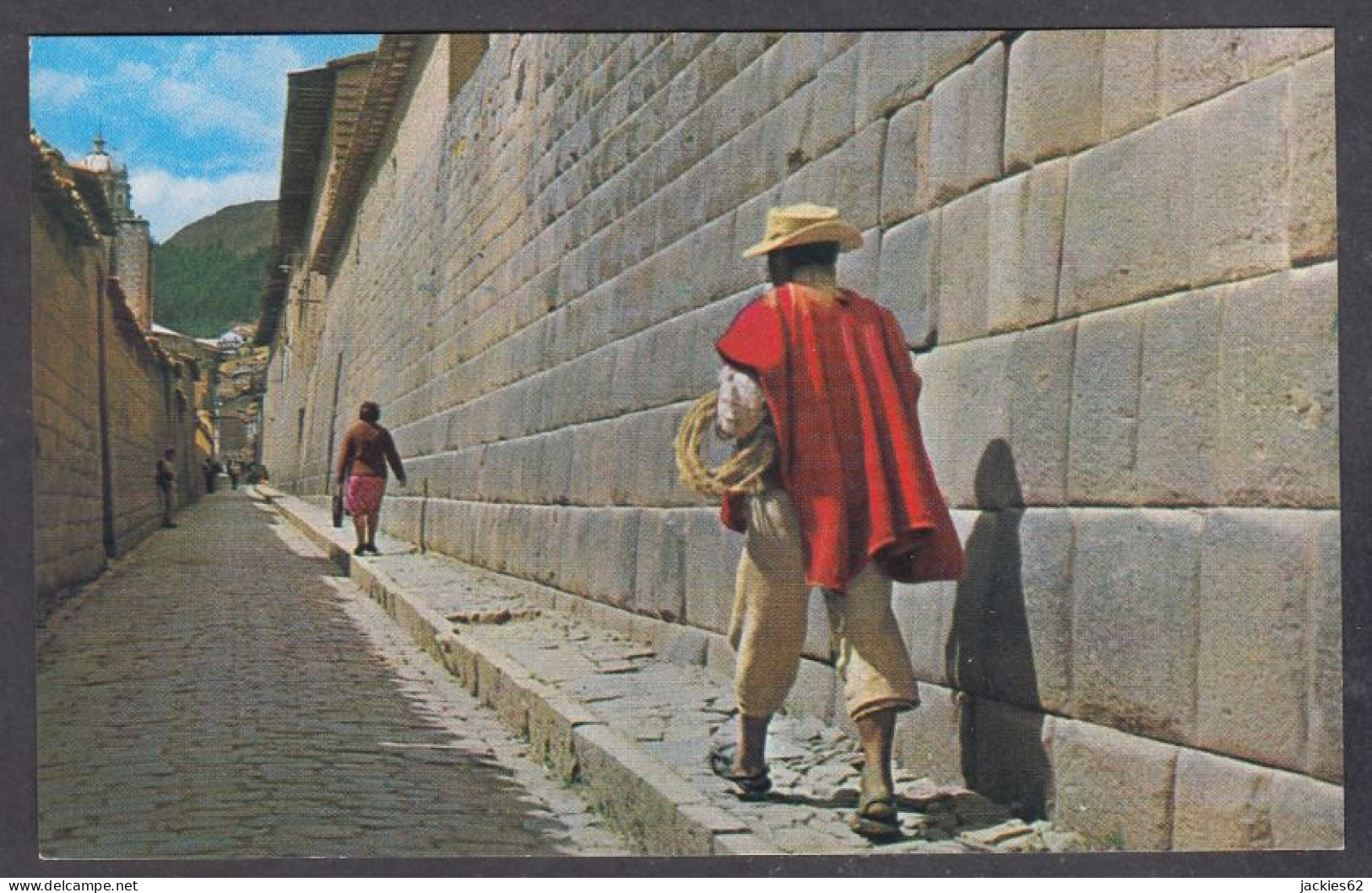 127702/ CUZCO, Calle Loreto O Intik'ijllu, Inca's Tipical Street And Actilahuasi Palace Walls - Perú
