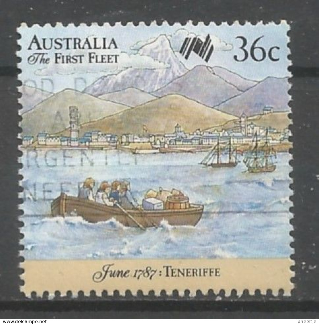Australia 1987 The First Fleet Y.T. 1004 (0) - Used Stamps