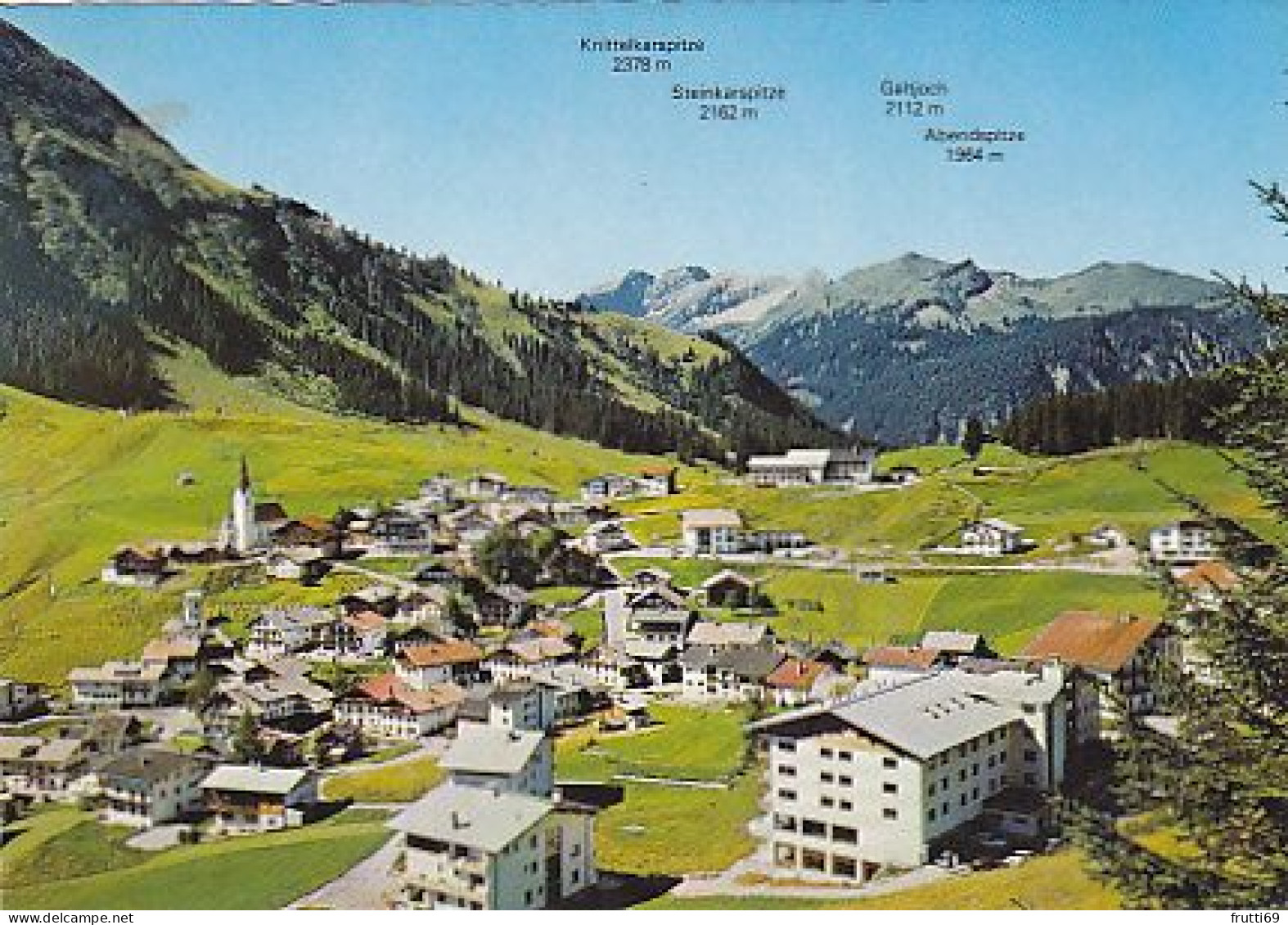 AK 216315 AUSTRIA - Berwang Mit Lechtaler Alpen - Berwang