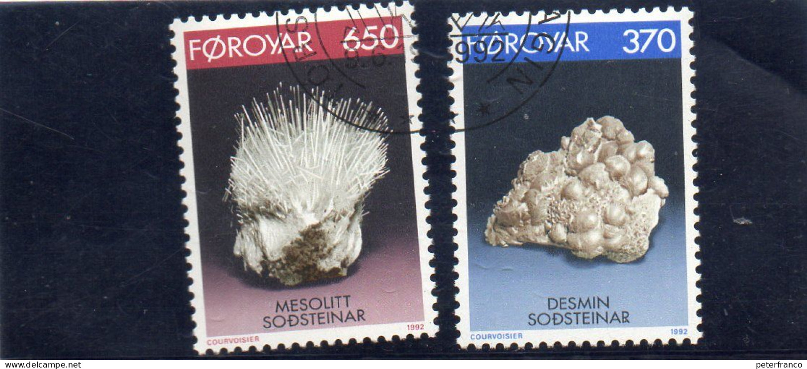 1992 Isole Faroer - Minerali - Faroe Islands