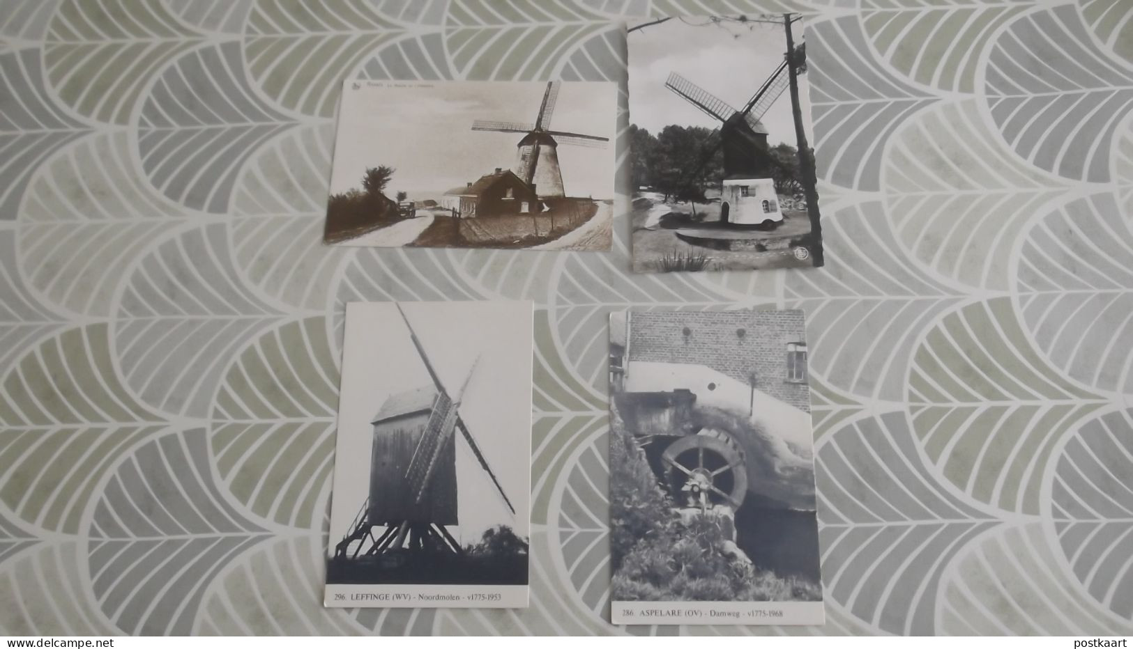LOT Van 16  Postkaarten Molens En Watermolens - Windmills