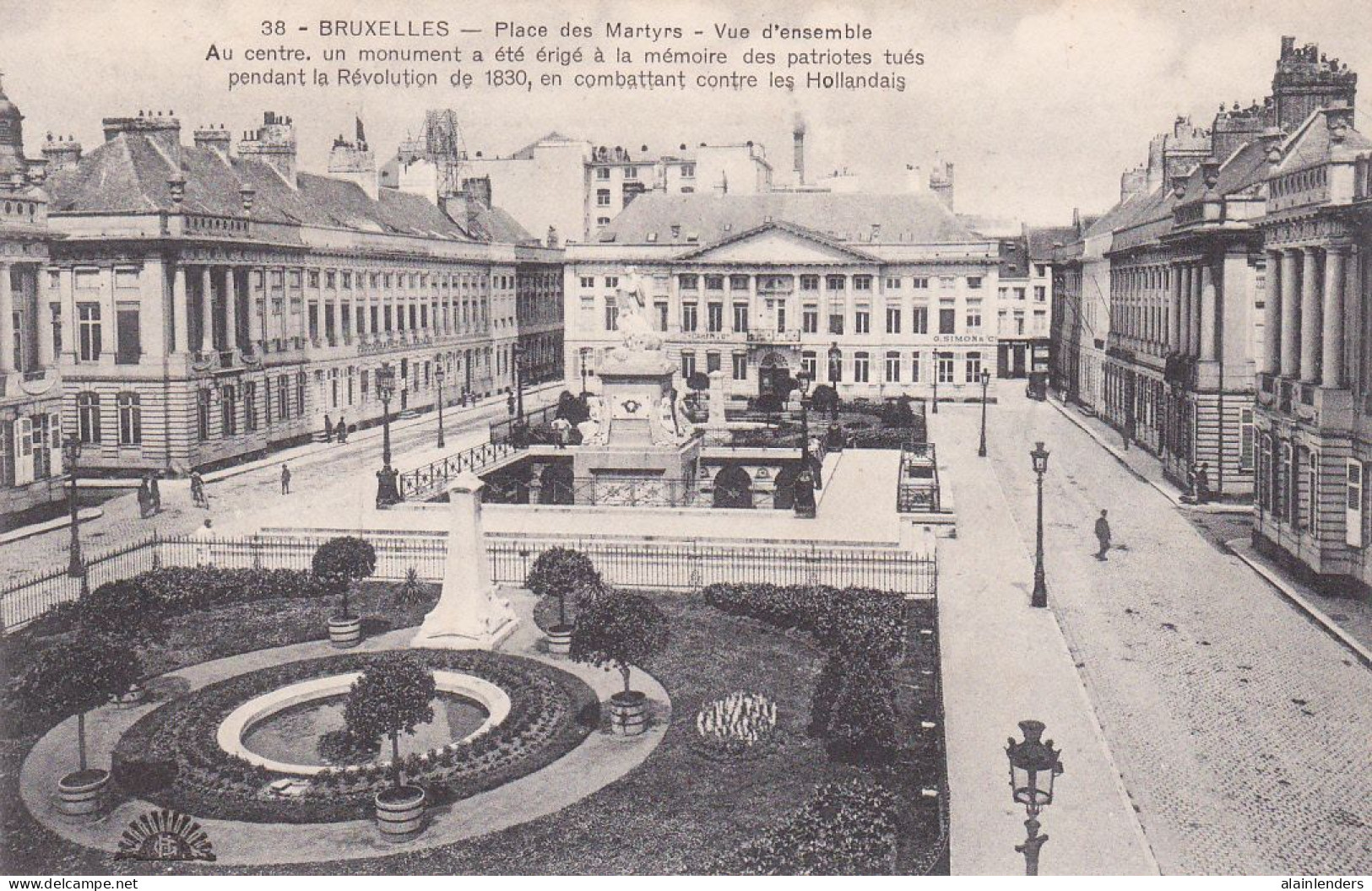 Bruxelles - Place Des Martyres - Vue D'ensemble - Bauwerke, Gebäude