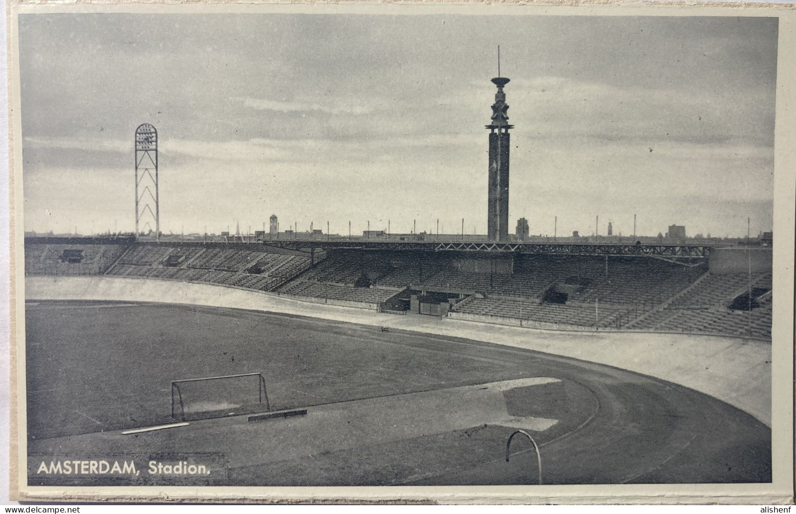 Amsterdam Stadion Stadio Olanda Stade Pays-Bas Stadium Postcard - Football