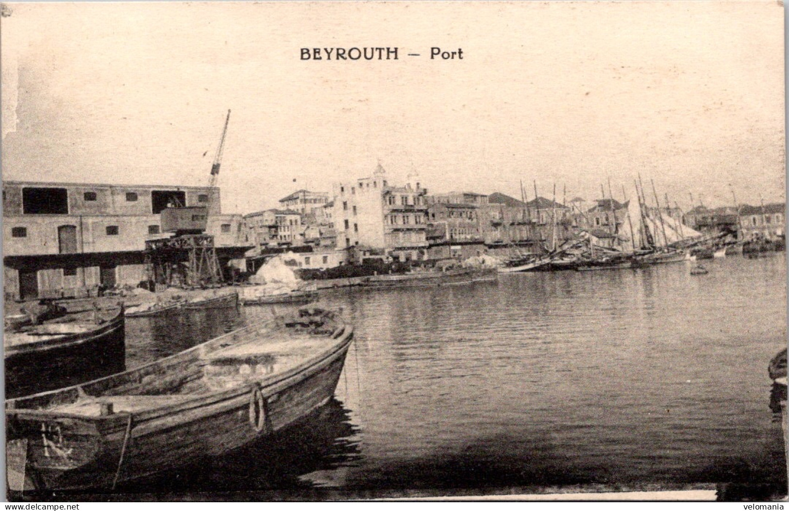 20541 Cpa Liban - Beyrouth - Port - Líbano