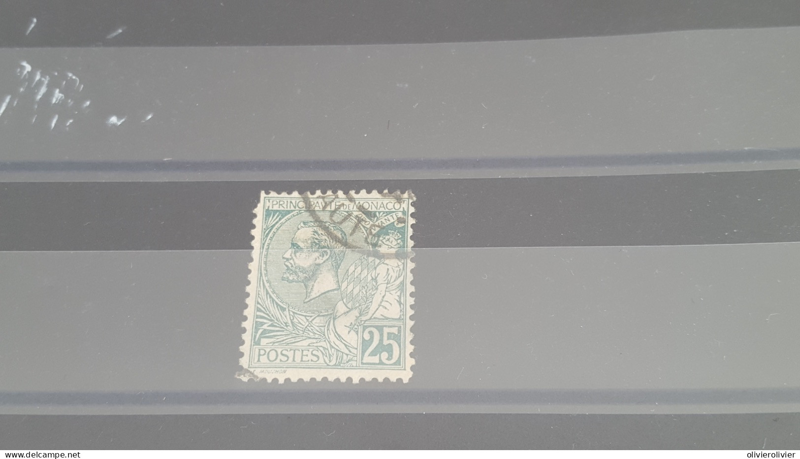 REF A2782  MONACO OBLITERE N°16 VALEUR 40 EUROS - Used Stamps