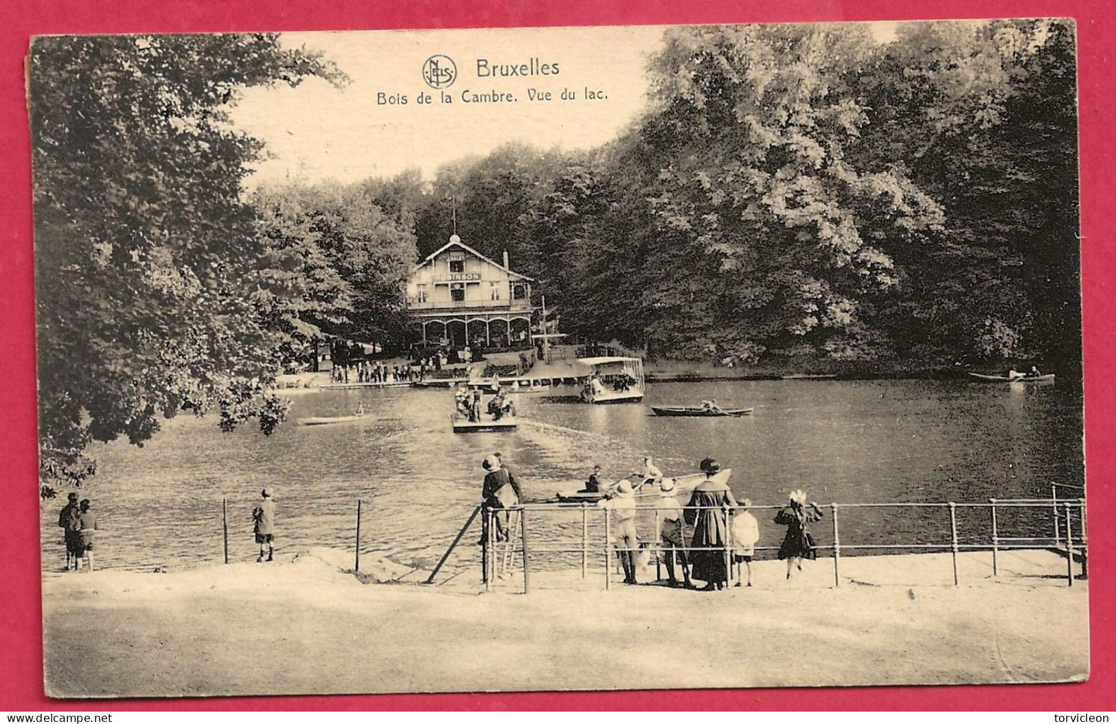 C.P. Bruxelles = Bois  De La Cambre  :  Vue  Du  Lac - Bruxelles-ville