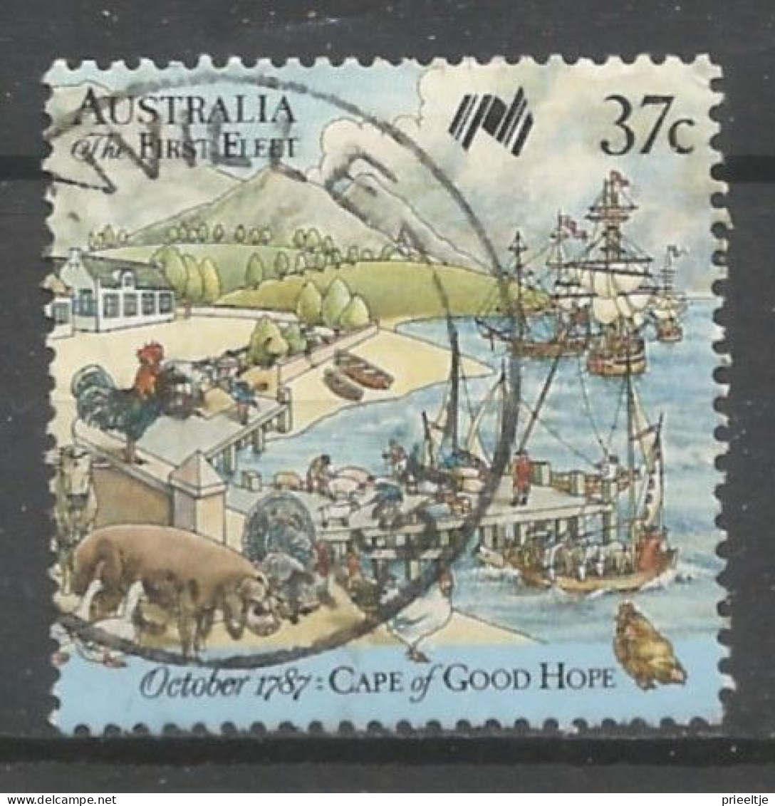 Australia 1987 The First Fleet Y.T. 1026 (0) - Used Stamps