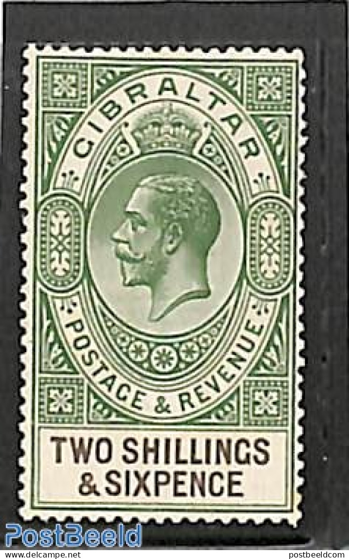 Gibraltar 1925 2Sh 6p, Stamp Out Of Set, Unused (hinged) - Gibilterra