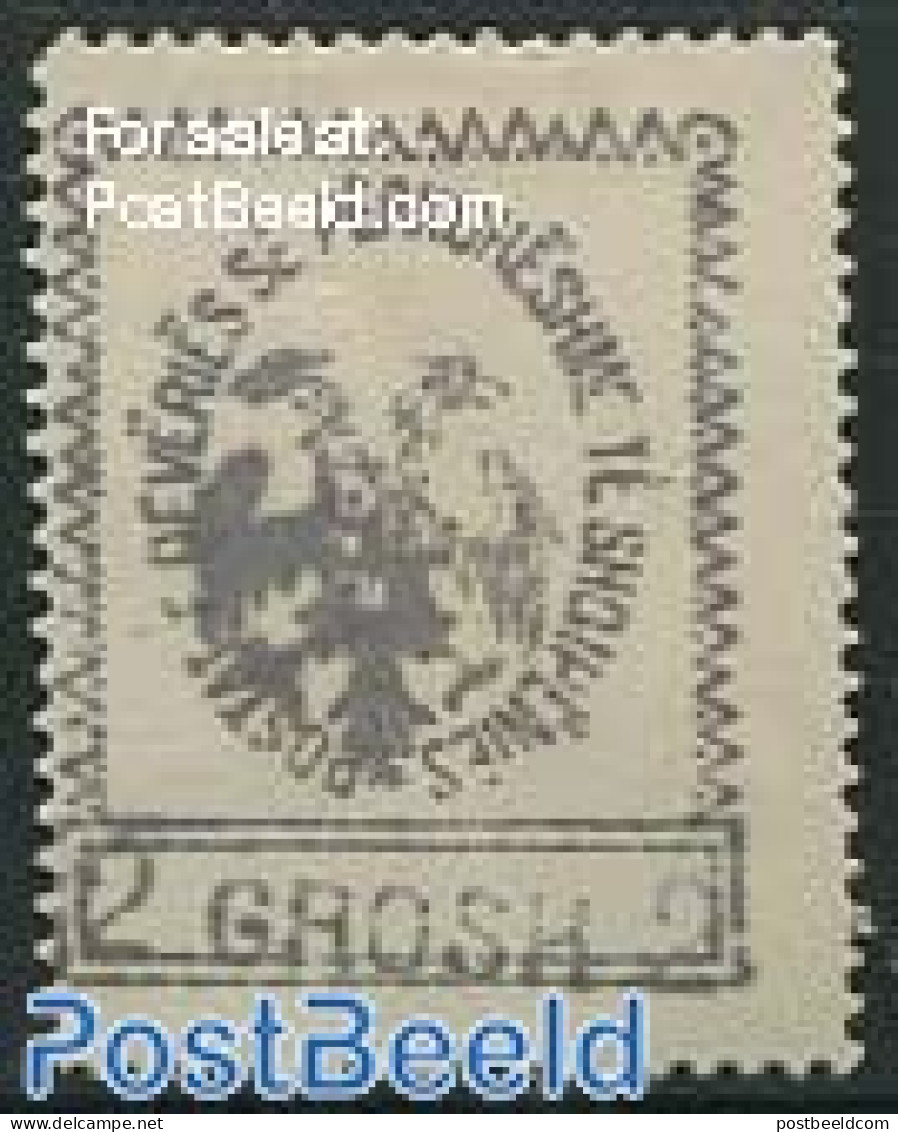 Albania 1913 2Gr, Stamp Out Of Set, Unused (hinged) - Albanien