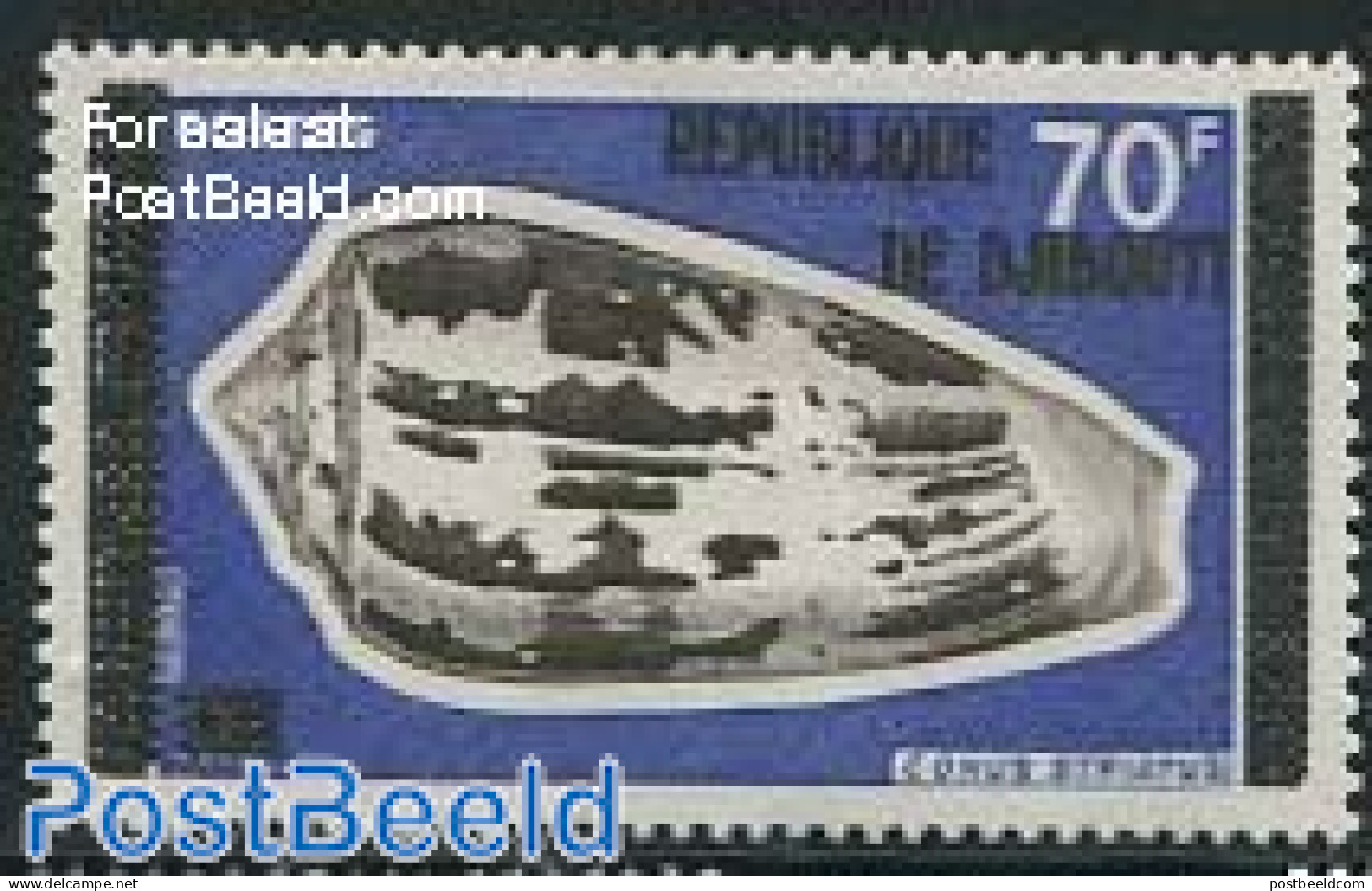 Djibouti 1977 70F, Stamp Out Of Set, Mint NH, Nature - Dschibuti (1977-...)