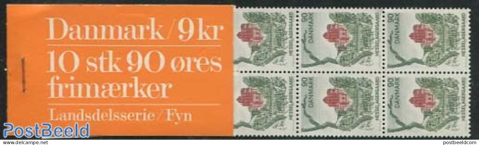 Denmark 1974 Regions Booklet, Mint NH - Unused Stamps