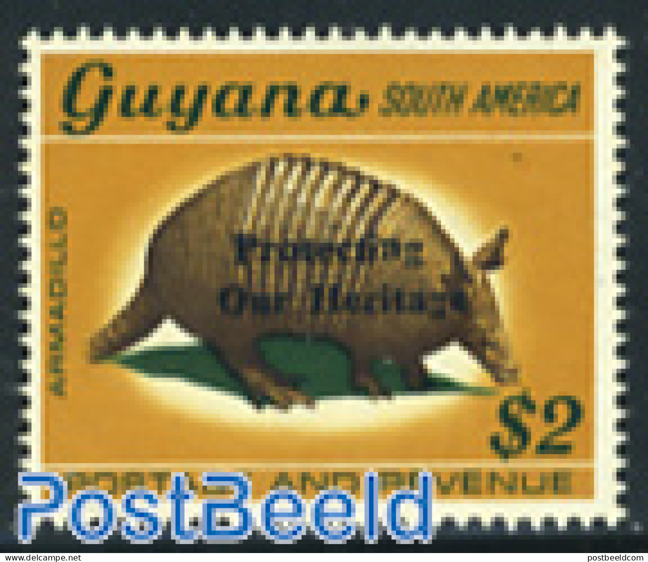 Guyana 1984 Stamp Out Of Set, Mint NH, Nature - Animals (others & Mixed) - Guyana (1966-...)