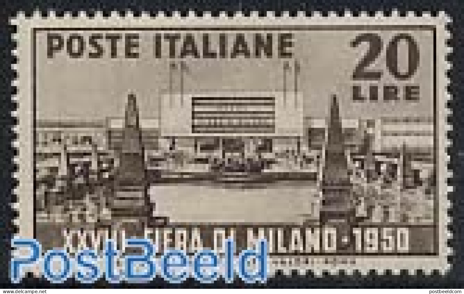 Italy 1950 Milano Fair 1v, Mint NH, Various - Export & Trade - Otros & Sin Clasificación