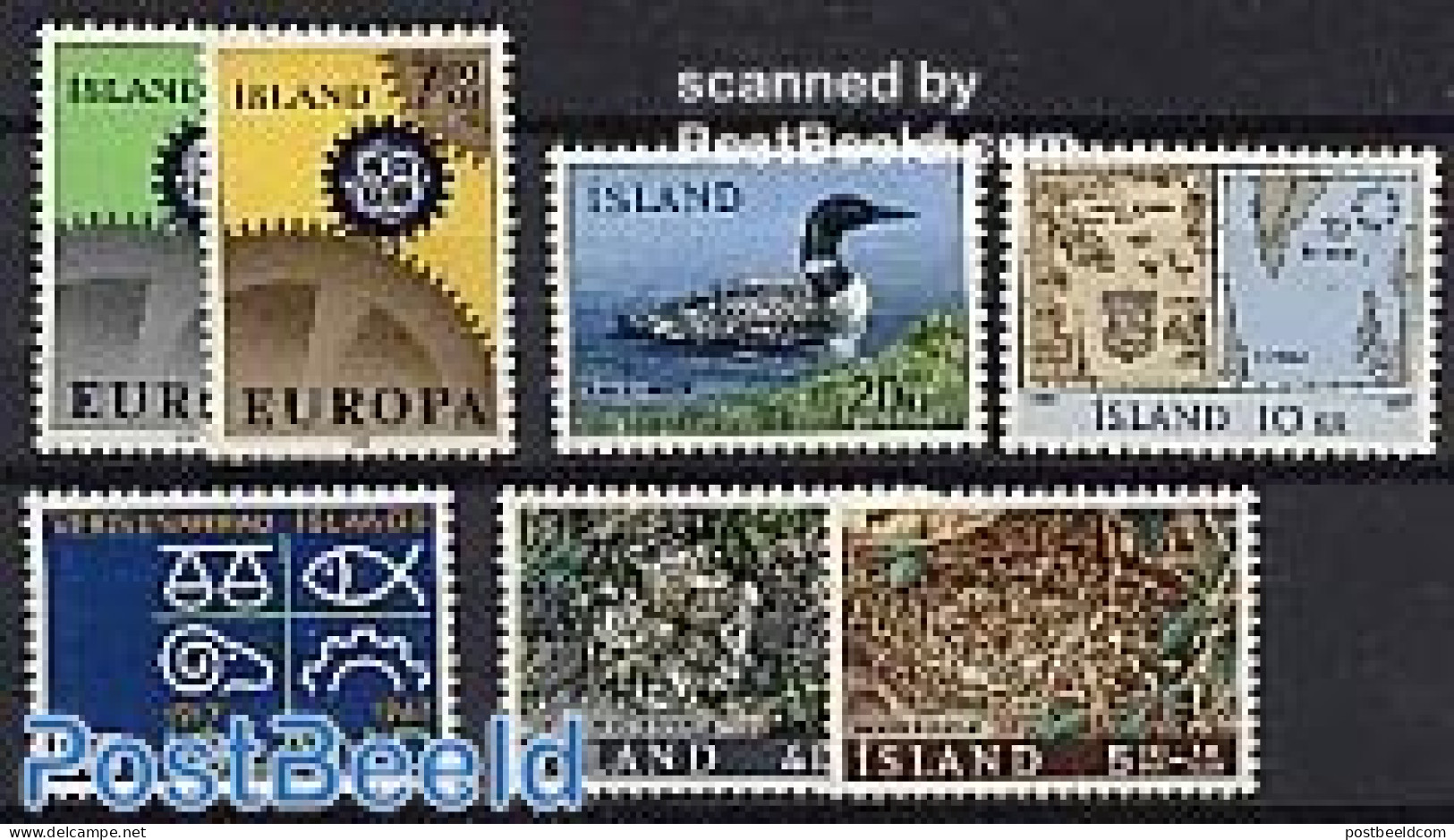 Iceland 1967 Yearset 1967 (7v), Mint NH, Various - Yearsets (by Country) - Ongebruikt
