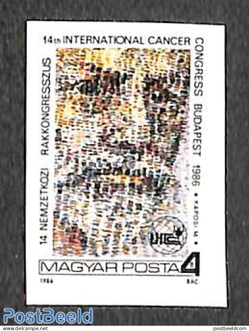 Hungary 1986 Cancer Congress 1v Imperforated, Mint NH, Health - Health - Ungebraucht