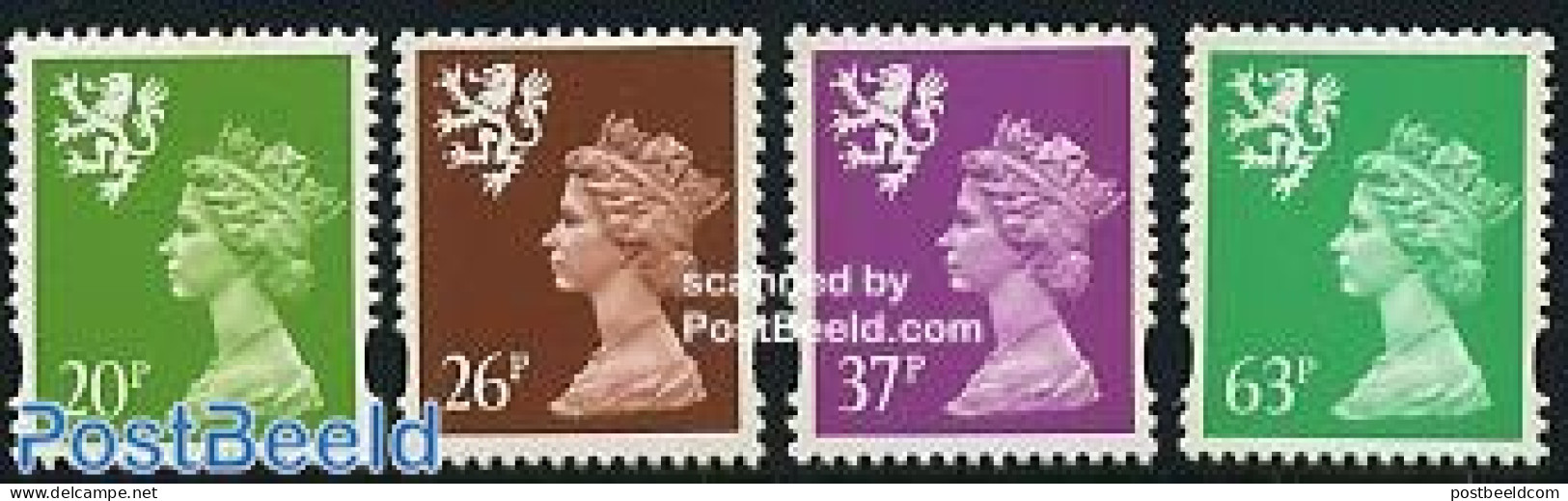 Great Britain 1997 Scotland 4v, Mint NH - Ungebraucht