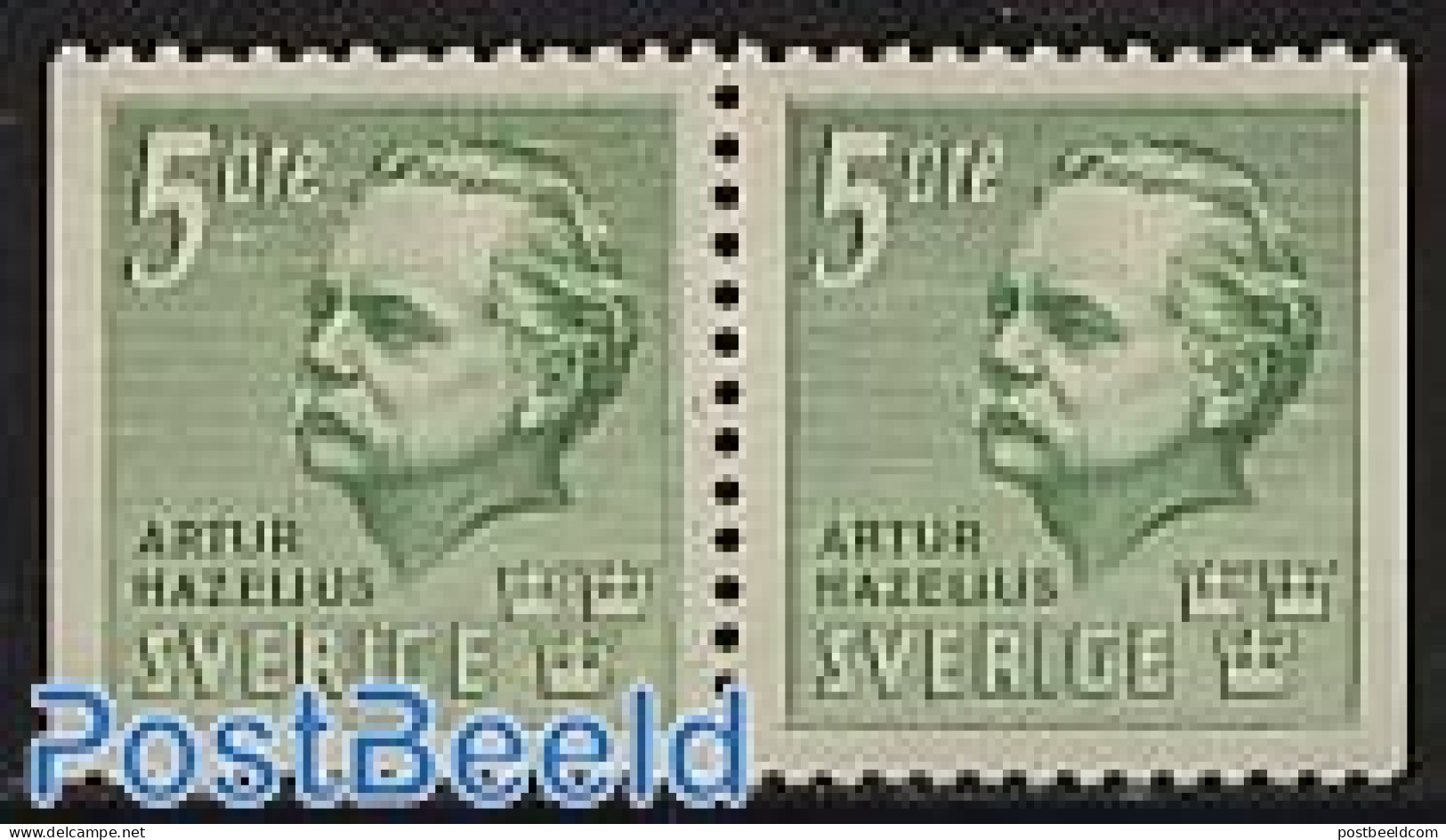 Sweden 1941 A. Hazelius Booklet Pair, Mint NH - Ongebruikt