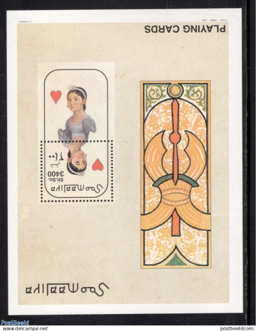 Somalia 2002 Playing Cards S/s, Mint NH, Sport - Playing Cards - Somalia (1960-...)