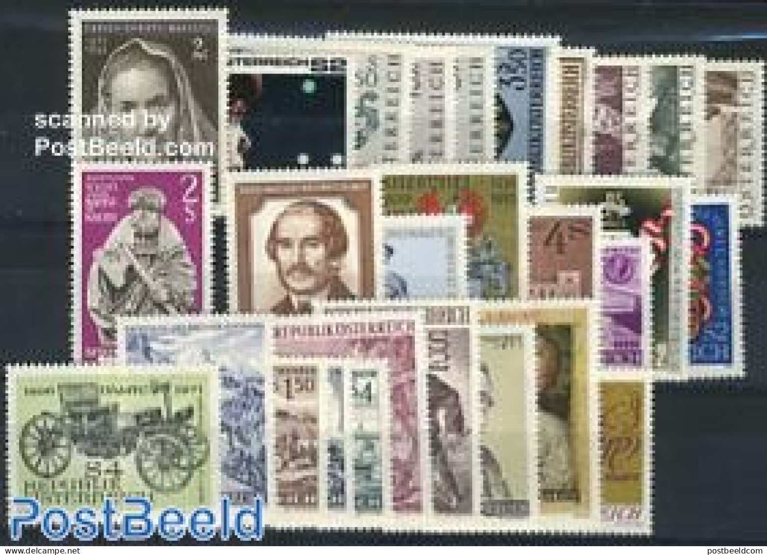 Austria 1971 Yearset 1971 (28v), Mint NH, Various - Yearsets (by Country) - Ungebraucht
