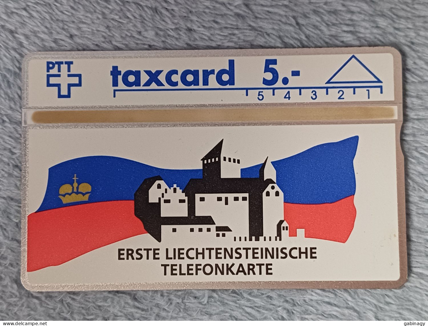 SWITZERLAND - K-91/74 - Erste Liechtensteinische Telefonkarte - 5.000EX. - Zwitserland