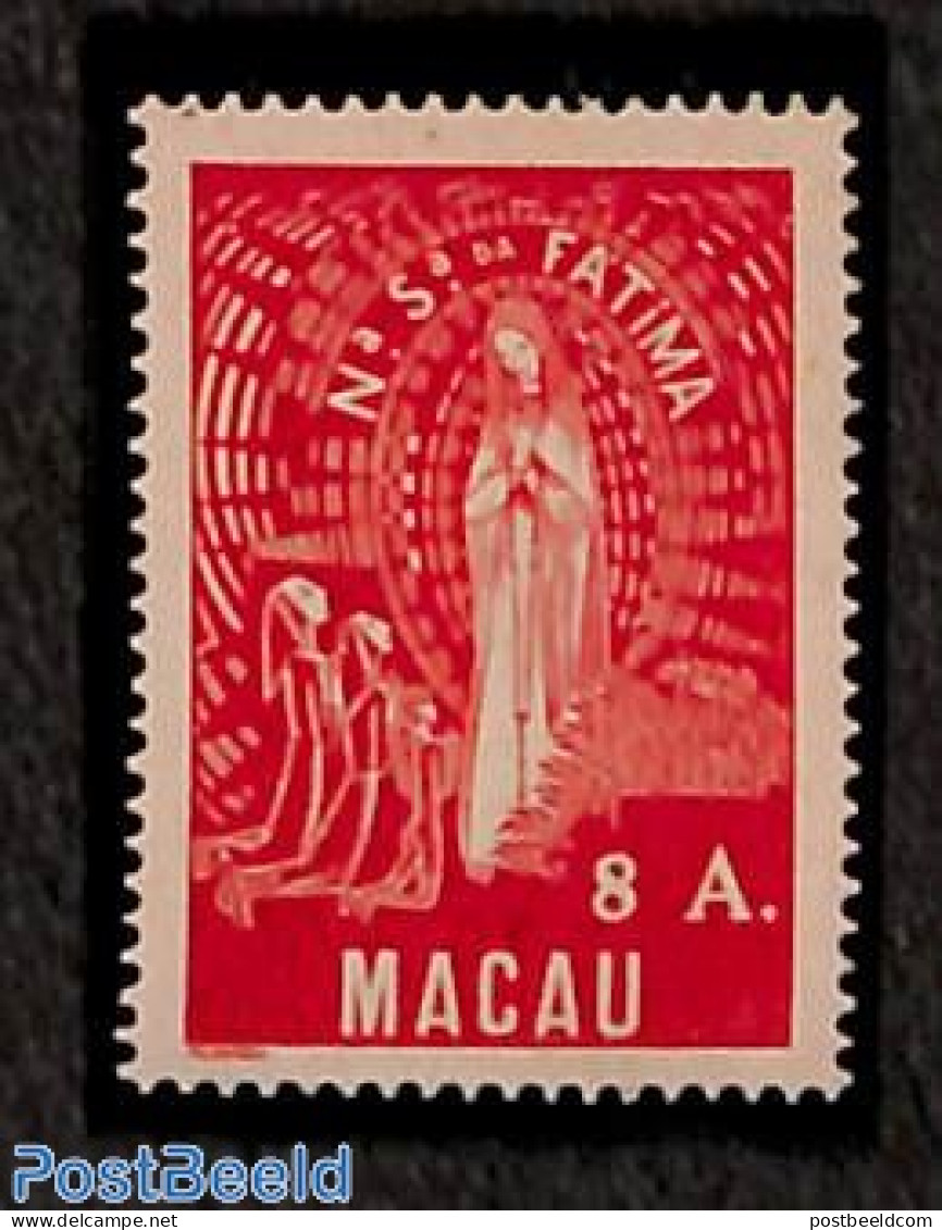 Macao 1948 Maria Of Fatima 1v, Mint NH, Religion - Various - Religion - Joint Issues - Unused Stamps
