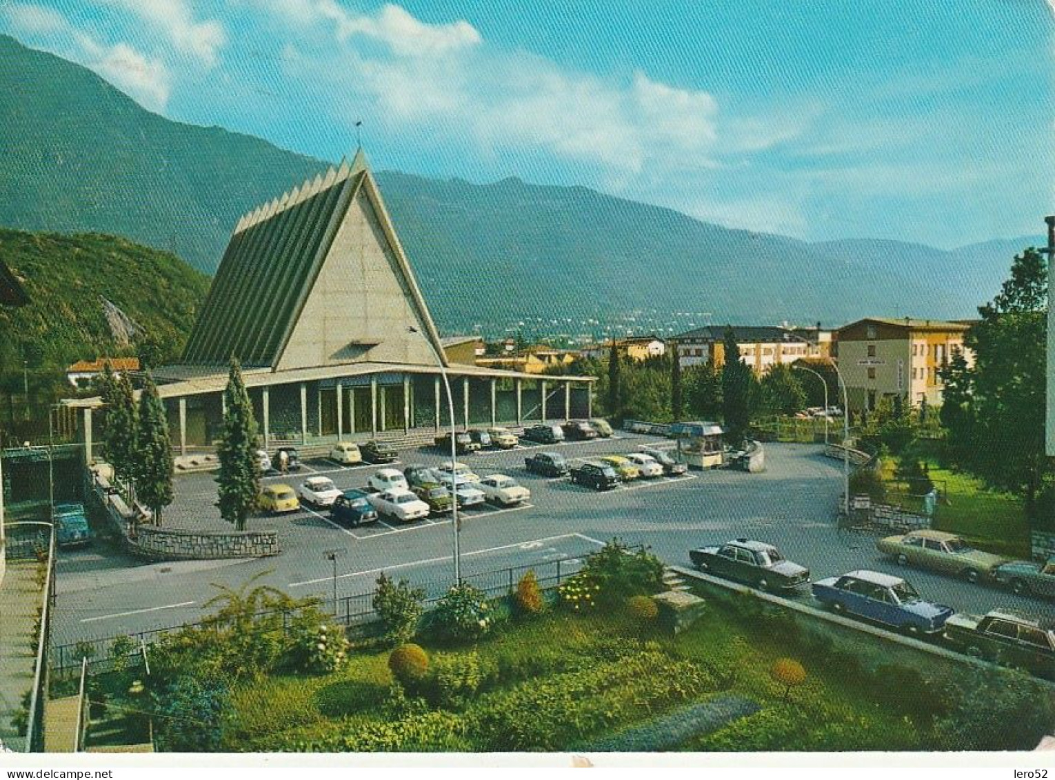 BOARIO TERME TEMPIO MADONNA DEGLI ALPINI ANNO 1971 VIAGGIATA - Brescia