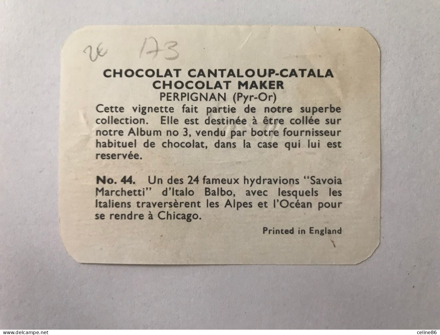 Chocolat Canteloup Catala Chocolat Maker Perpignan N°44 - Otros & Sin Clasificación