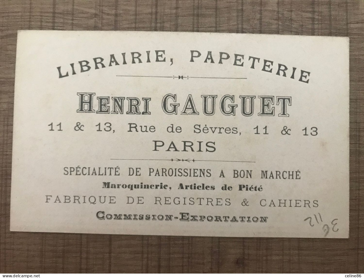 Charmeur De Serpents LIBRAIRIE PAPETERIE Henri GAUGUET - Other & Unclassified