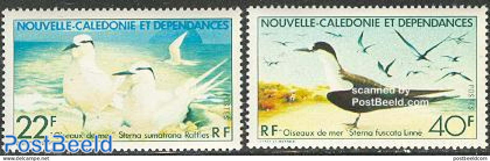 New Caledonia 1978 Birds 2v, Mint NH, Nature - Birds - Nuevos