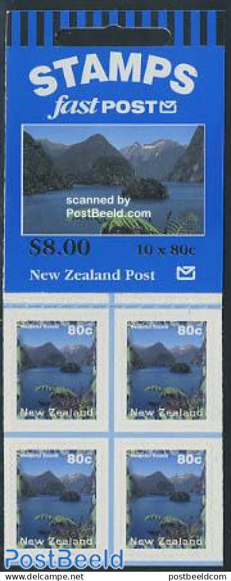 New Zealand 1996 Landscape Booklet, Mint NH, Sport - Mountains & Mountain Climbing - Stamp Booklets - Ongebruikt
