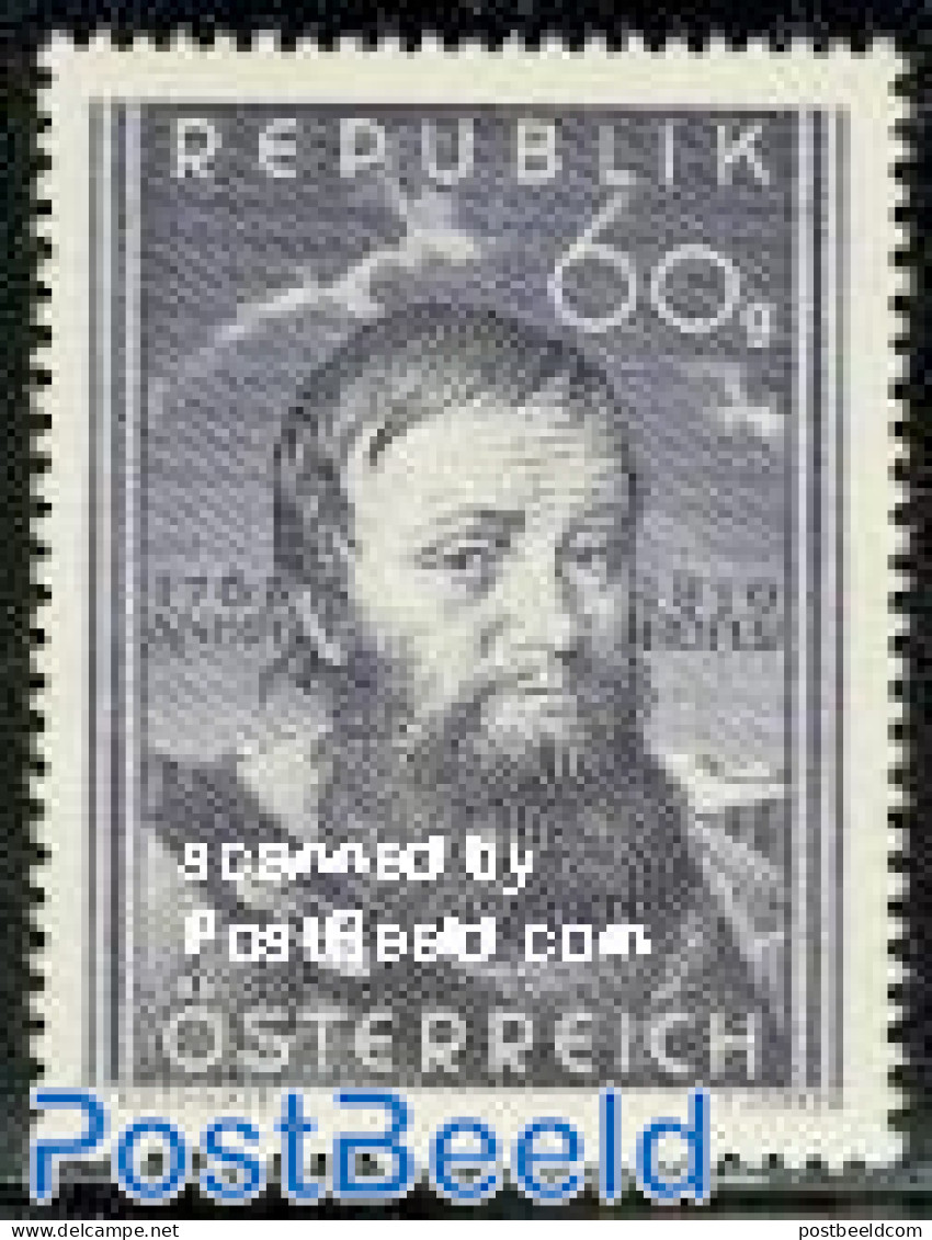 Austria 1950 A. Hofer 1v, Unused (hinged) - Unused Stamps