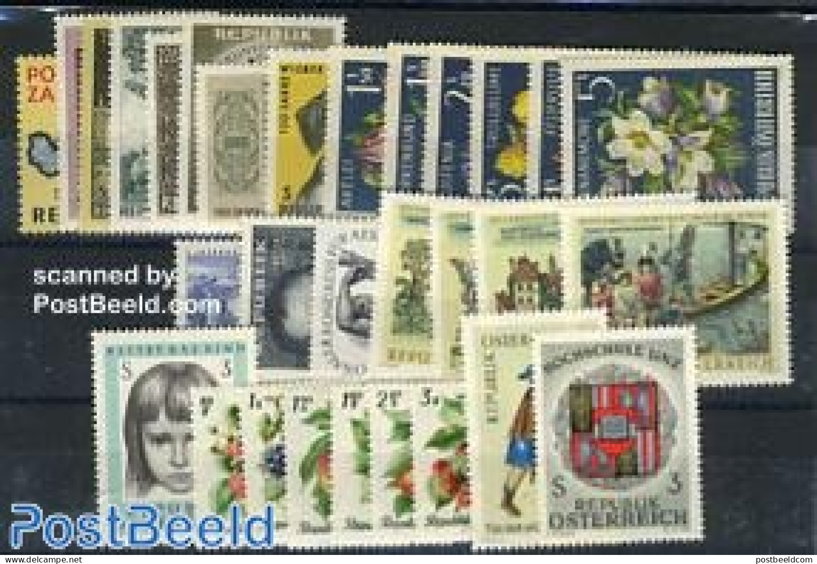 Austria 1966 Yearset 1966 (30v), Mint NH, Various - Yearsets (by Country) - Nuovi