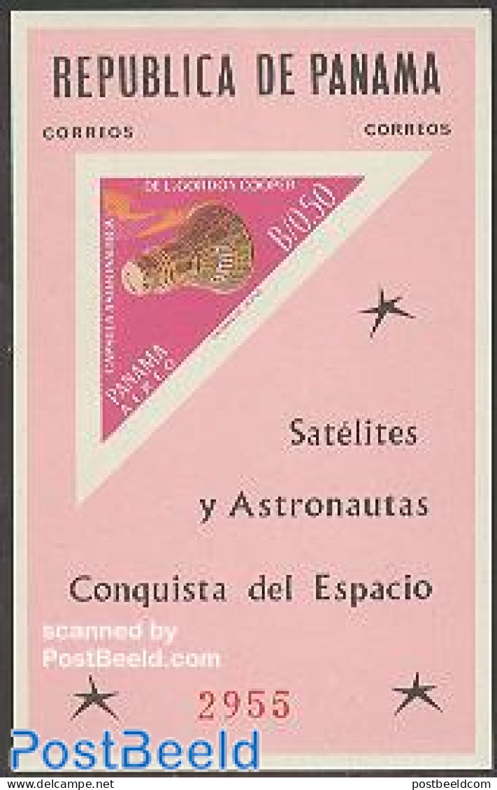 Panama 1964 Space Flights S/s Imperforated, Mint NH, Transport - Space Exploration - Panama