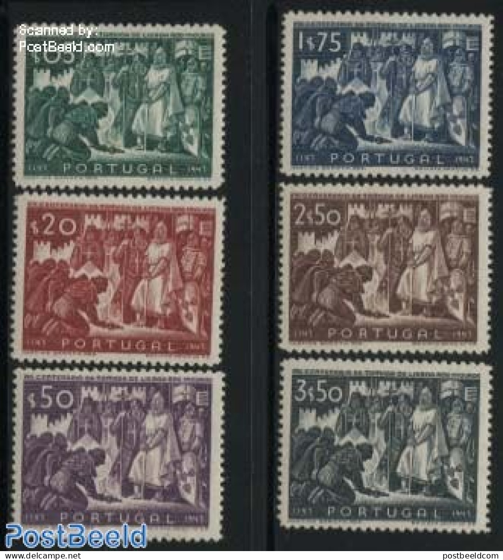 Portugal 1947 Lisbon 1147 6v, Mint NH, History - History - Unused Stamps