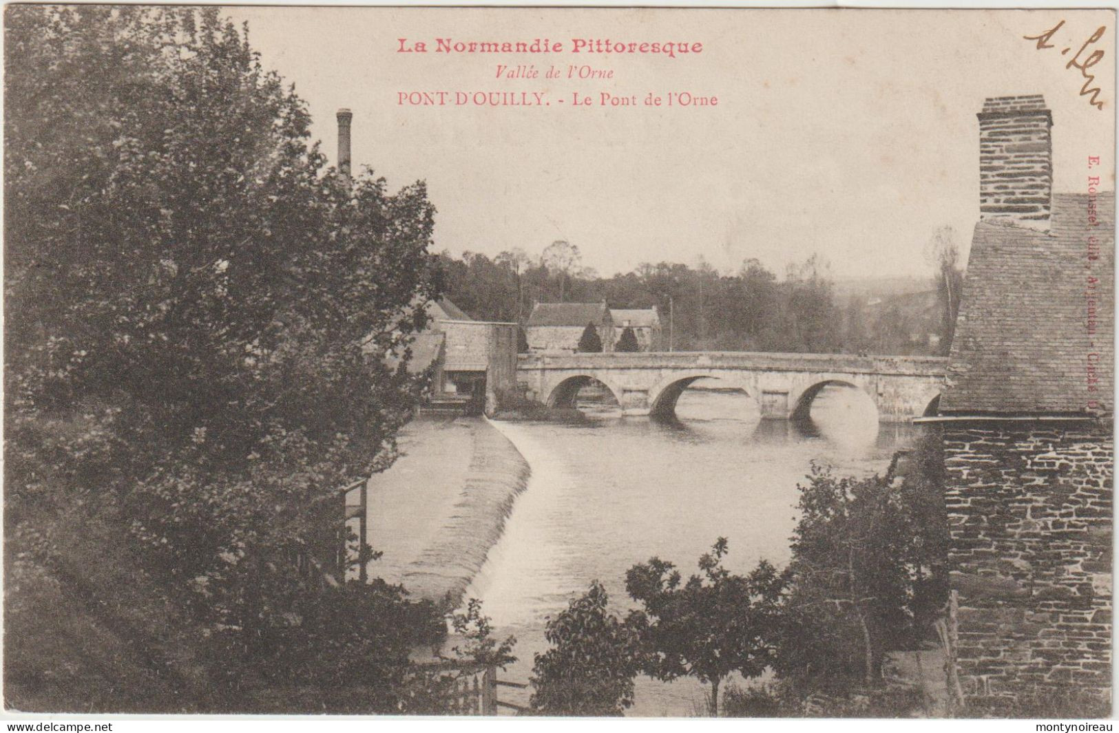 DEF : Calvados : PONT D ' OUILLY :  Le Pont D El  Orne - Pont D'Ouilly