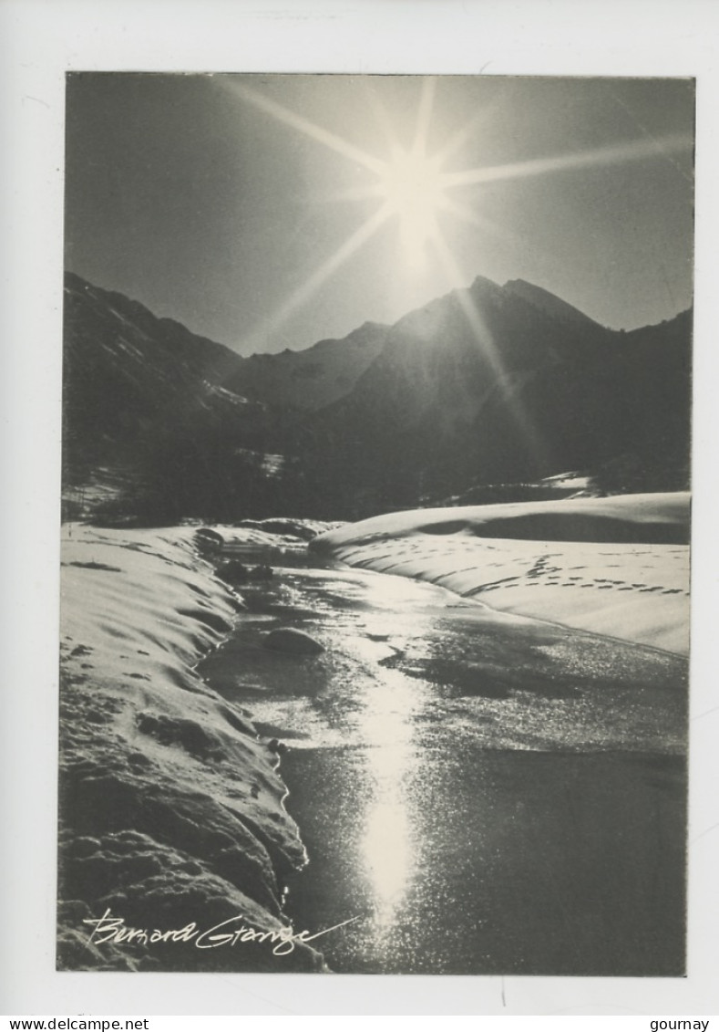 Bernard Grangé Photographe - Cp Vierge N°666 Expo Photo Valloire "Lumière Et Soleil" - Autres & Non Classés