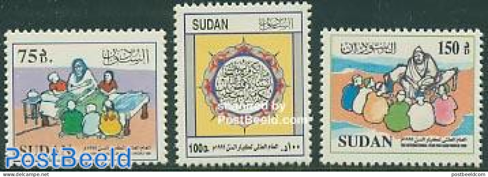 Sudan 1999 Int. Senior Year 3v, Mint NH - Sudan (1954-...)