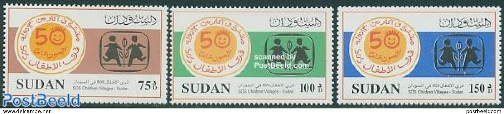 Sudan 1999 SOS Children Villages 3v, Mint NH - Soudan (1954-...)